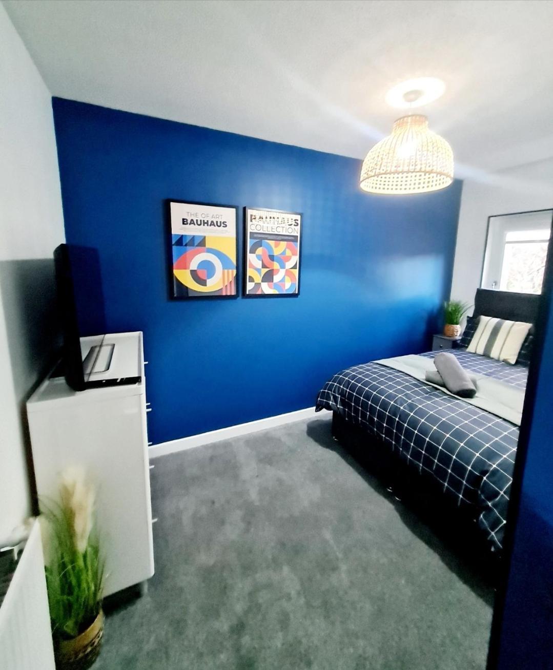格拉斯哥Bright 3Br Walking Distance To Town - Free Parking公寓 外观 照片