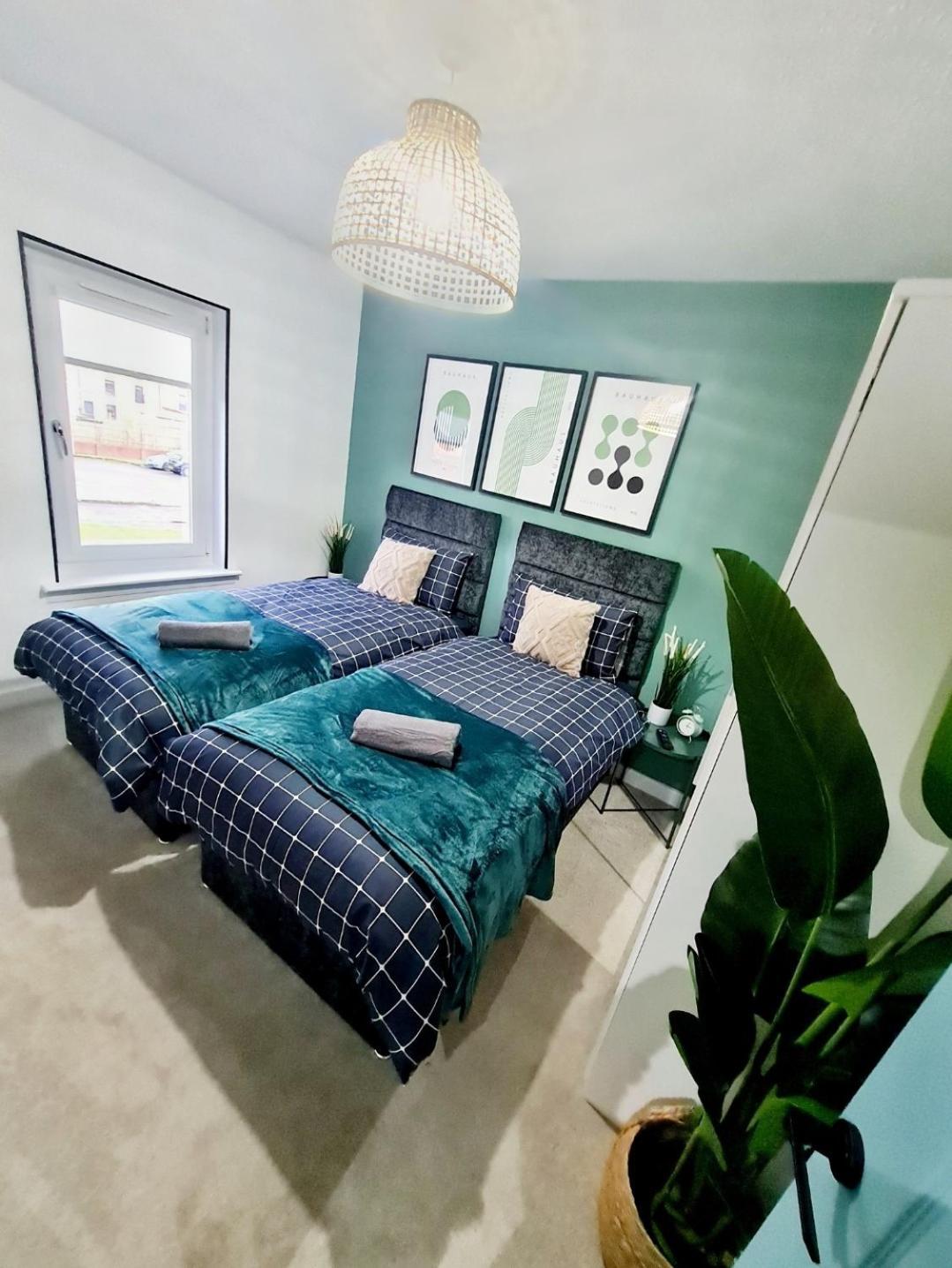格拉斯哥Bright 3Br Walking Distance To Town - Free Parking公寓 外观 照片